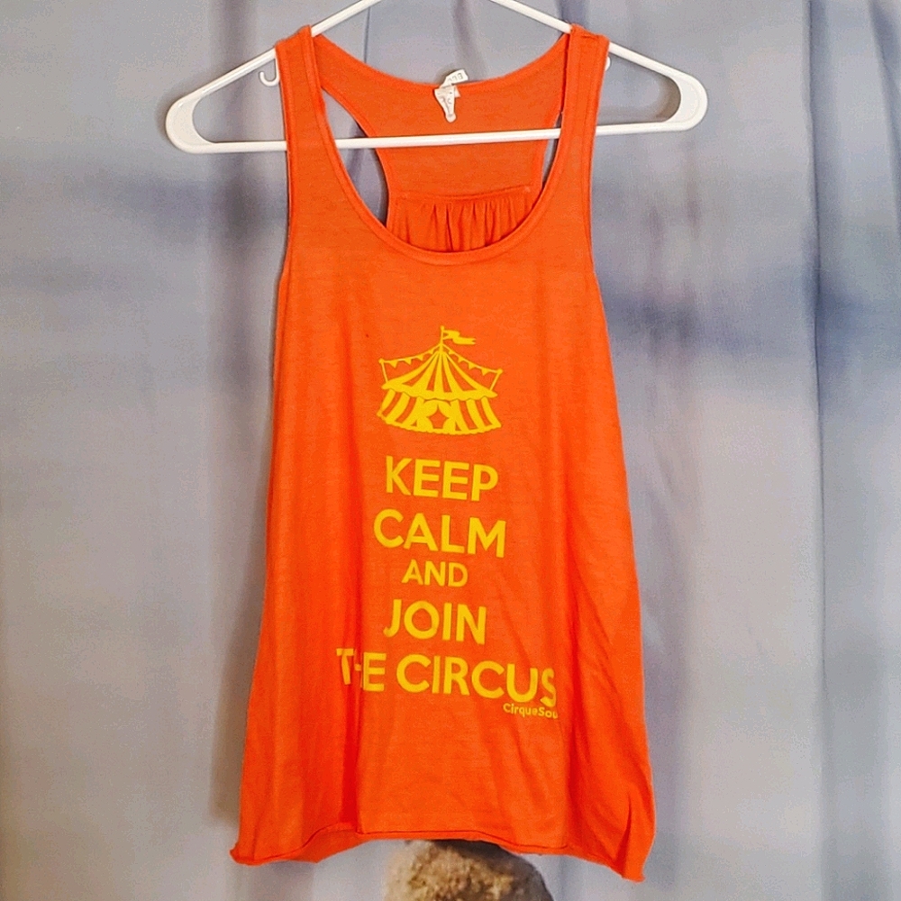 Keep Calm and Join The Circus Tank Top